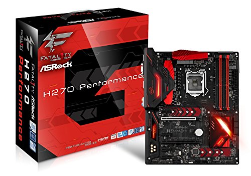 ASRock Intel H270チップセット搭載 ATXマザーボード Fatal1ty H270 Perfor(中古品)