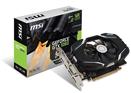 MSI ショートサイズ GeForce GTX 1060 グラフィックスカード 3GB版 GEFORCE(中古品)