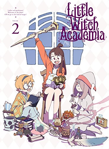 「ほぼ新品」TVアニメ「リトルウィッチアカデミア」VOL.2 Blu-ray (初回生産限定版)(中古品)