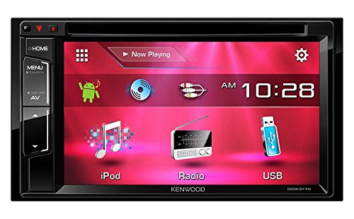 ケンウッド(KENWOOD) DVD/CD/USB/iPodレシーバー DDX3170(中古品)