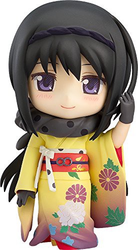 ねんどろいど 劇場版 魔法少女まどか☆マギカ 暁美ほむら 晴着Ver. ノンス (中古品)