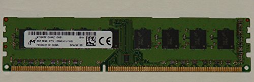 「未使用品」Micron 低電圧メモリ (1.35V) PC3L-12800U (DDR3L-1600) 4GB 240ピン DIMM (中古品)