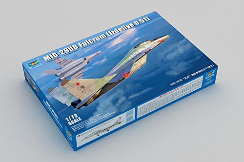 「ほぼ新品」トランペッター 1/72 ロシア MiG-29UB 9.51 ファルクラムUB プラモデル 016(中古品)