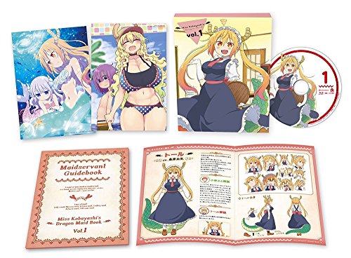 「ほぼ新品」小林さんちのメイドラゴン 1 [DVD](中古品)