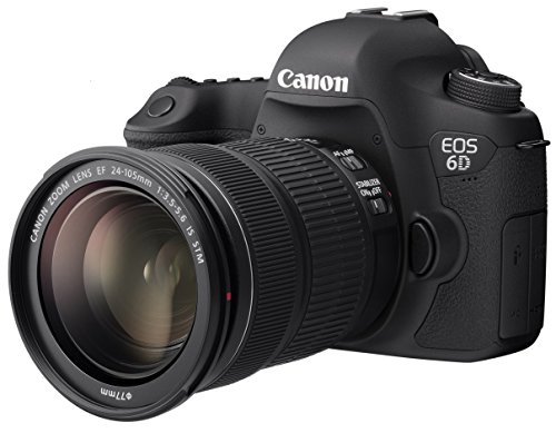 Canon デジタル一眼レフカメラ EOS 6D レンズキット EF24-105 F3.5-5.6IS S(中古品)