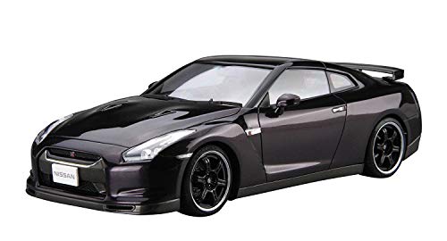「ほぼ新品」青島文化教材社 1/24 ザ・モデルカーシリーズ No.35 ニッサン R35GT-R Spec(中古品)