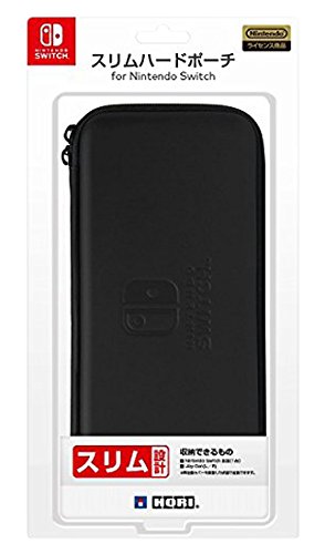 「未使用品」 Nintendo Switch対応 スリムハードポーチ for Nintendo Switch ブラック(中古品)