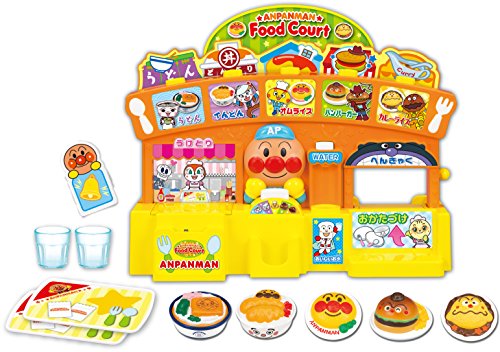 「未使用品」アンパンマン おみせいっぱい! ピカピカ光る! アンパンマン フードコート(中古品)