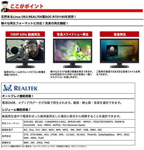 ITPROTECH FullHD1080 Linux搭載 REALTEKチップ採用 シガーアダプタ付属 超(中古品)
