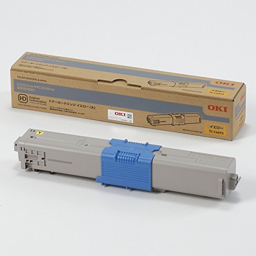 沖データ トナーカートリッジ(大) イエロー TC-C4AY2(中古品)