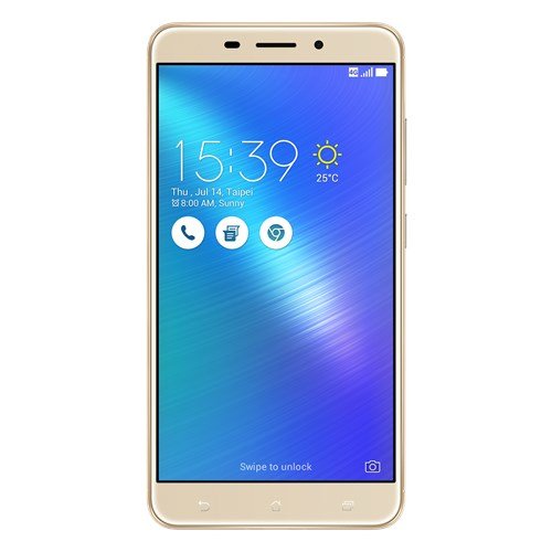 「非常に良い」エイスース SIMフリースマートフォン ZenFone 3 Laserゴールド ZC551KL-GD3(中古品)