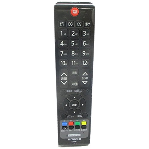 日立 純正テレビ用リモコン C-RV1 （部品番号：L32-C05-002）(中古品)の通販は