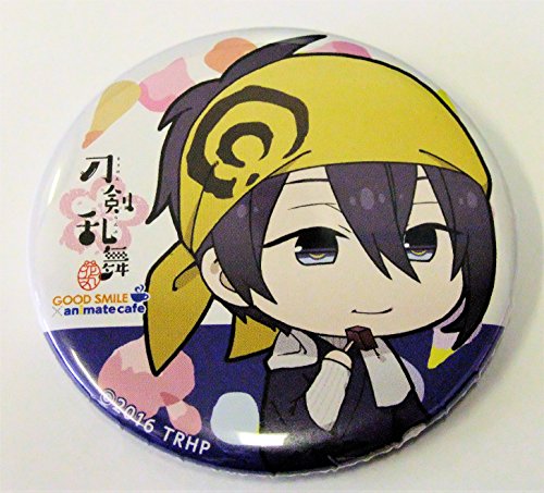刀剣乱舞 【刀剣乱舞】花丸カフェ缶バッジ -花丸- 缶バッジ トレーディング 限定 アニメイトカフェ ピンズ・ピンバッジ・缶バッジ