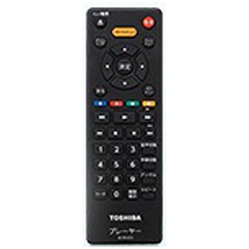 東芝 純正ブルーレイプレーヤー用リモコン SE-R0455 部品番号：79106336 (中古品)