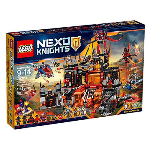 「非常に良い」LEGO Nexo Knights ゼストでの火山の中の隠れ家 70323 [並行輸入品](中古品)