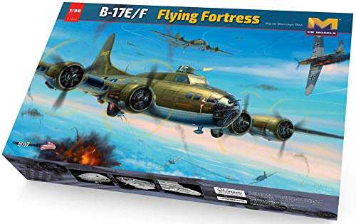 HKモデル 1/32 B-17E/F フライングフォートレス プラモデル 01E05(中古品)