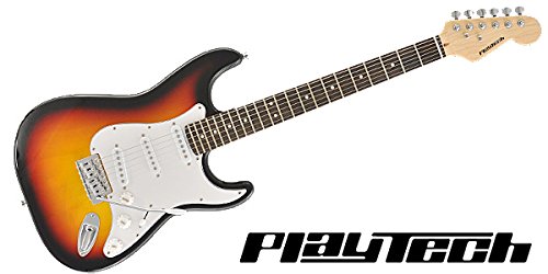 PLAYTECH プレイテック エレキギター ST250 Rose Sunburst(中古品)