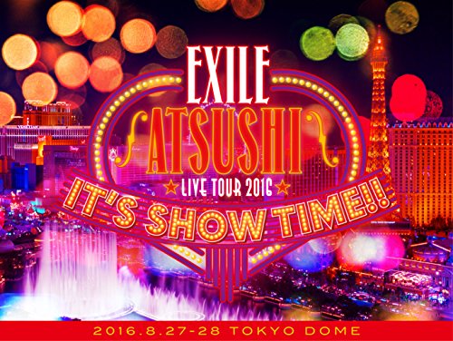 「ほぼ新品」EXILE ATSUSHI LIVE TOUR 2016 IT'S SHOW TIME!!(3Blu-ray)(豪華盤)(スマプ(中古品)