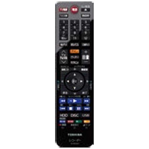 「ほぼ新品」東芝 純正ブルーレイレコーダー用リモコン SE-R0462 部品番号：79106536 (中古品)