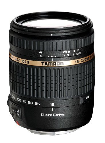 Tamron AF 18-270mm f/3.5-6.3 PZD All-In-One Zoom Lens with Built 