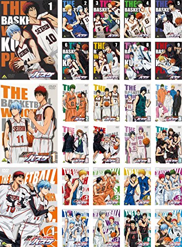 「非常に良い」黒子のバスケ 第1シーズン 全9巻 + 第2シーズン 全9巻 + 第3シーズン 全9巻(中古品)