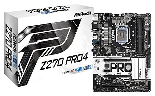 ASRock Intel Z270チップセット搭載 ATXマザーボード Z270 Pro4(中古品)の通販は