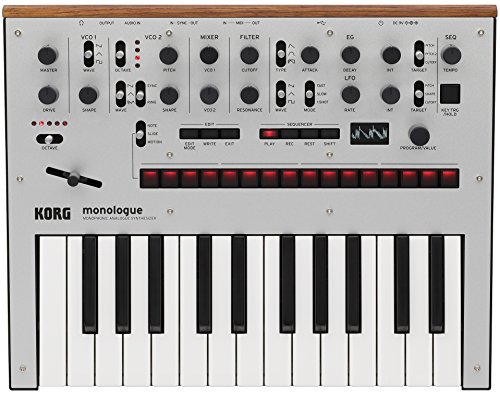 「未使用品」KORG モノフォニック・アナログ・シンセサイザー monologue-SV モノローグ (中古品)