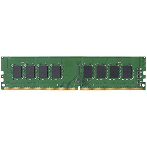 「非常に良い」エレコム DDR4-2400/288pin PC4-19200/8GB/DT用(中古品)