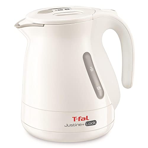 ティファール 電気ケトル 1.0L ジャスティン・プラス ロック ホワイト KO44(中古品)の通販は