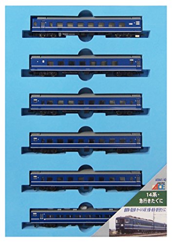 マイクロエース Nゲージ 14系 ・ 急行きたぐに ・ 増結6両セット A5943 鉄 (中古品)