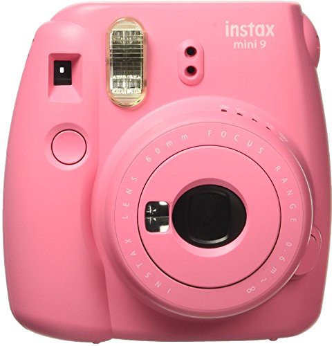 海外限定 Fujifilm Instax Mini 9インスタントカメラ - フラミンゴピン (中古品)