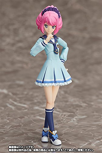 S.H.フィギュアーツ アイカツスターズ! 桜庭ローラ(冬制服ver.) 約130mm AB(中古品)
