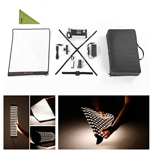 Falcon Eyes  3000-5600k  100W  CRI95+  無段階調整　巻けるライト  定常 (中古品)