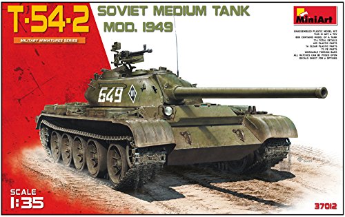 「ほぼ新品」ミニアート 1/35 ソ連軍 T-54-2 MOD 1949 プラモデル MA37012(中古品)