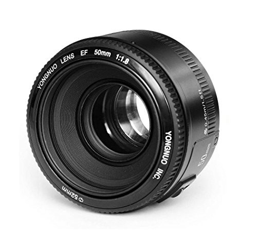 YONGNUO YN50mm F1.8 単焦点レンズ キャノン EFマウント フルサイズ対応 標(中古品)