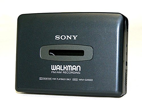 SONY ソニー WM-GX622-B ブラック ポータブルラジオカセットレコーダー（録(中古品)