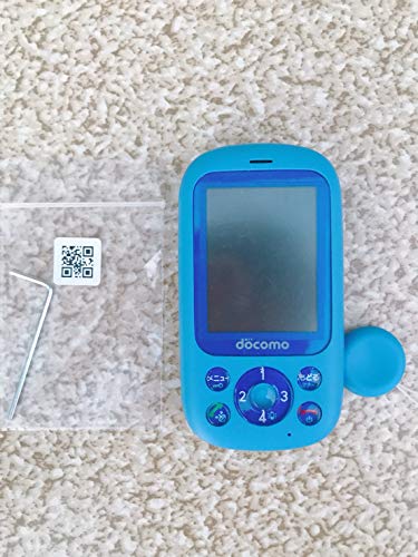 「未使用品」docomo 富士通 キッズケータイ F-03J [ブルー] 白ロム(中古品)