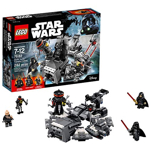 「ほぼ新品」LEGO Star Wars Darth Vader Transformation 75183 Building Kit(中古品)