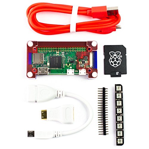 「非常に良い」Pimoroni Pi Zero W Starter Kit - スターターキット Raspberry Pi Zero W(中古品)
