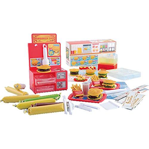 「ほぼ新品」クッキンぷっちん ハンバーガーショップ(中古品)