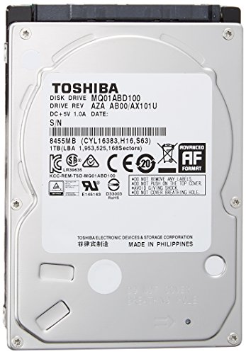 「非常に良い」東芝 内蔵HDD 2.5インチ 1TB PCモデル MQ01ABD100 2 SATA 6Gbps対応(中古品)