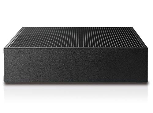I-O DATA 外付けハードディスク 4TB 日本製 テレビ録画/4K/PC/PS4/静音/コ (中古品)