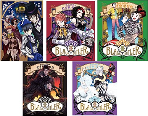 「非常に良い」黒執事 Book of Circus (完全生産限定版) 全5巻セット [ Blu-rayセット](中古品)