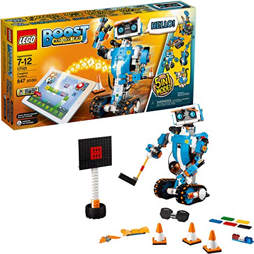 「非常に良い」LEGO Boost Creative Toolbox 17101 Building and Coding Kit (847 Pieces)(中古品)