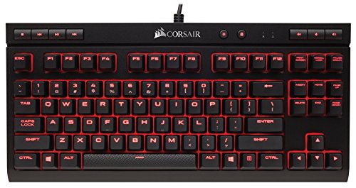 Corsair K63 Red LED -日本語キーボード- [Cherry MX Redキースイッチ採用 (中古品)の通販は 12,012円