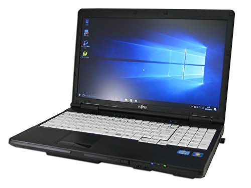 最新OS Windows10 テンキー付き 富士通 LIFEBOOK A572/E(FMVNA6HE) (中古品)