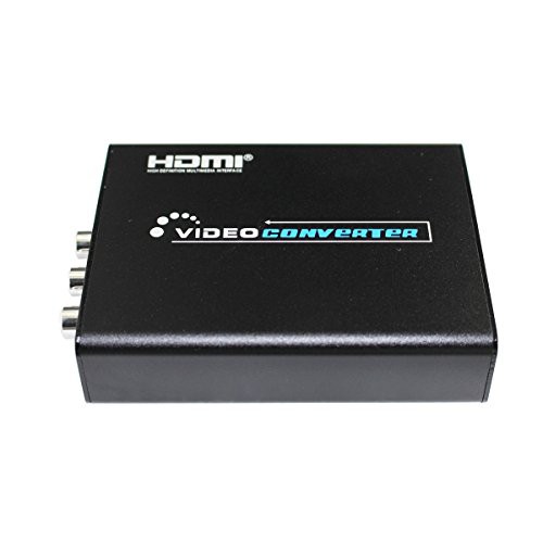 HDMI - 3RCA AV CVBS コンポジット & Sビデオ R/L オーディオ DVD VCR