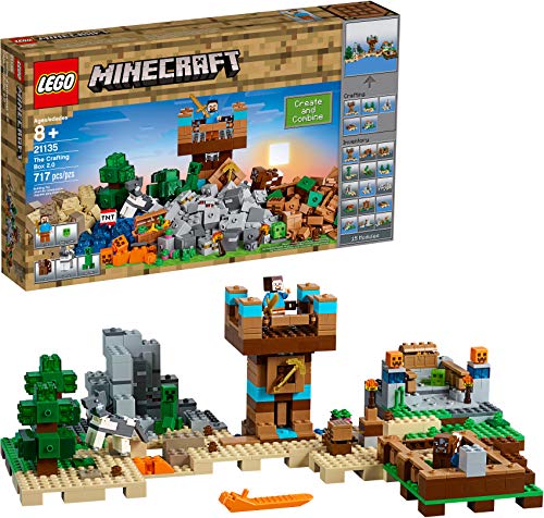 LEGO Minecraft The Crafting Box 2.0?21135建物キット( 717?Piece )(中古品)
