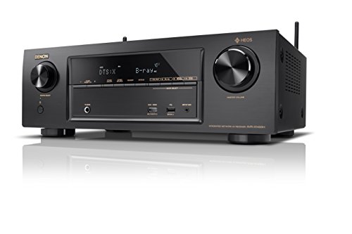 DENON AVレシーバー 7.2ch Dolby Atmos/DTS:X/HEOS機能搭載 エントリークラ(中古品)