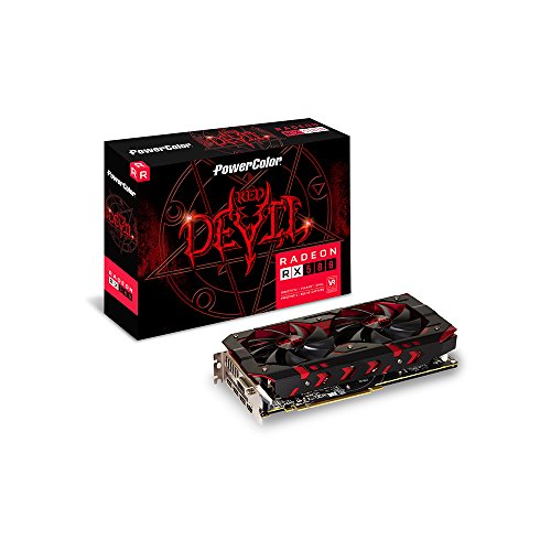 「未使用品」PowerColor ビデオカード AMD RADEON RX580搭載 AXRX580 8GBD5-3DH/OC(中古品)